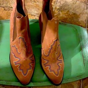 Jeffery Campbell ankle boots western look